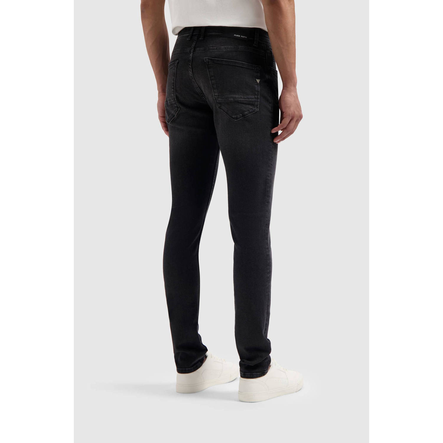 Pure Path skinny jeans Jone denim dark grey