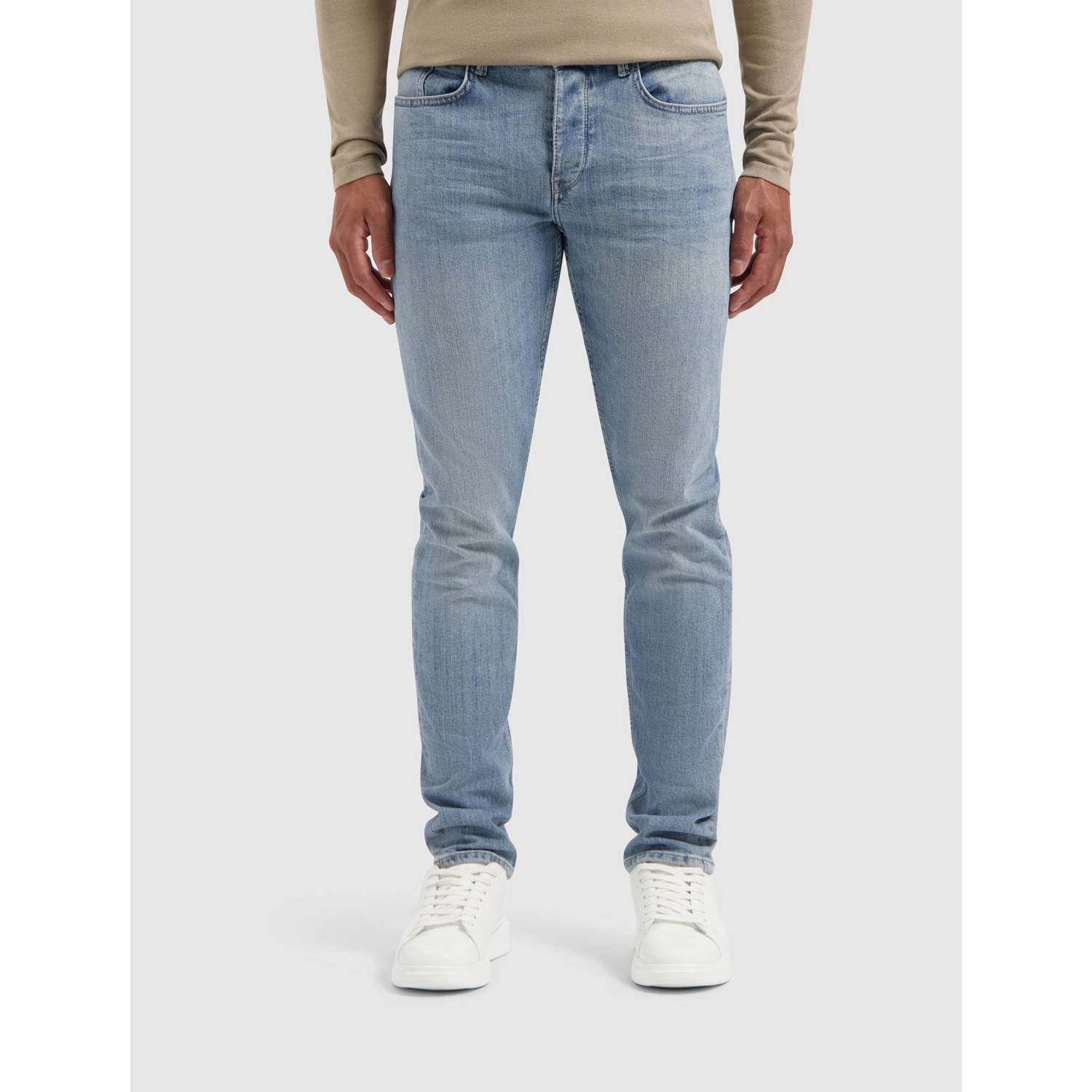 Pure Path slim fit jeans Ryan denim light blue