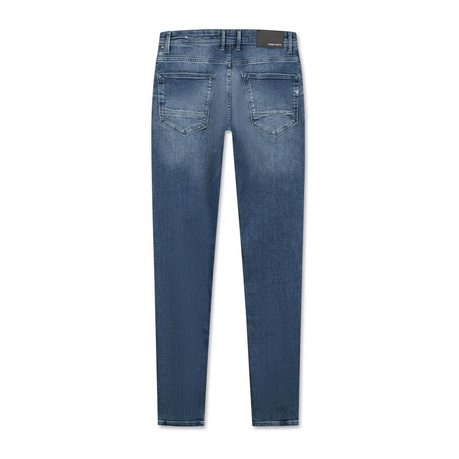 Pure Path skinny jeans Jone denim mid blue