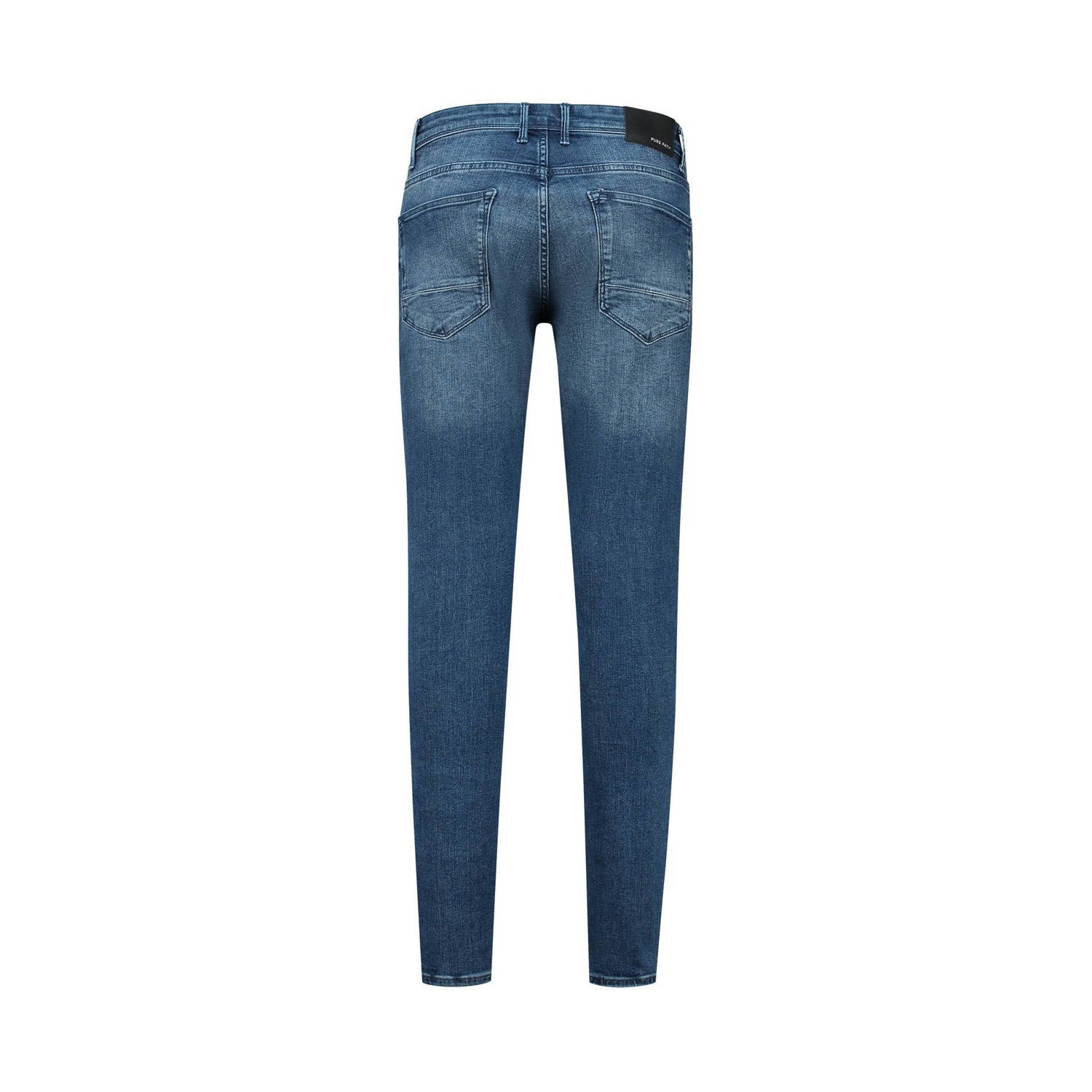 Pure Path skinny jeans Jone denim mid blue