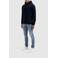 Pure Path hoodie met backprint navy