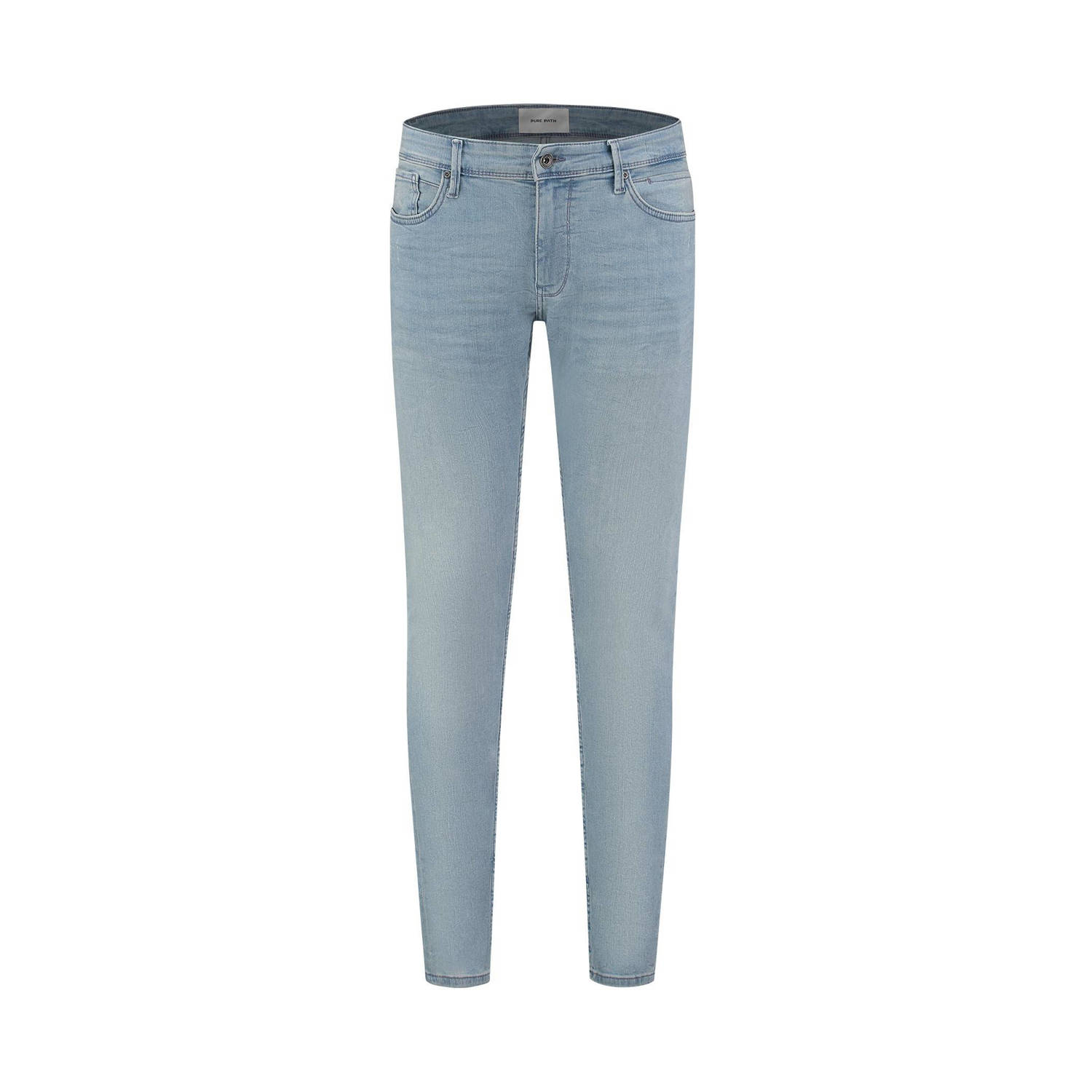 Pure Path skinny jeans Jone denim light blue