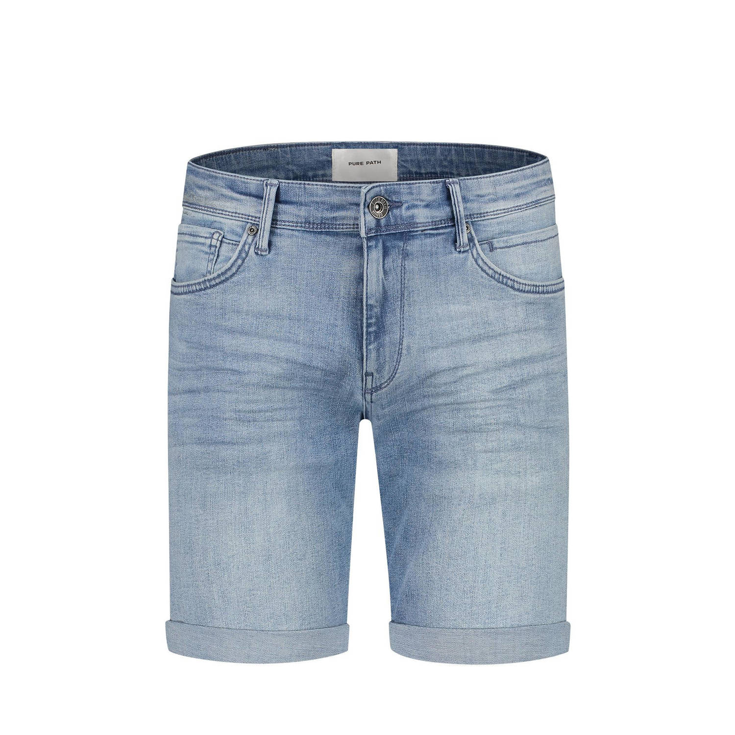 Pure Path Steve Shorts Stijlvol en Kort Blue Heren