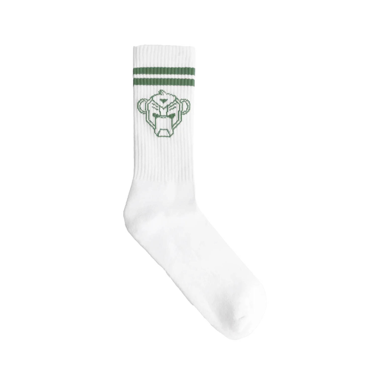 BLACK BANANAS sokken met logo wit groen