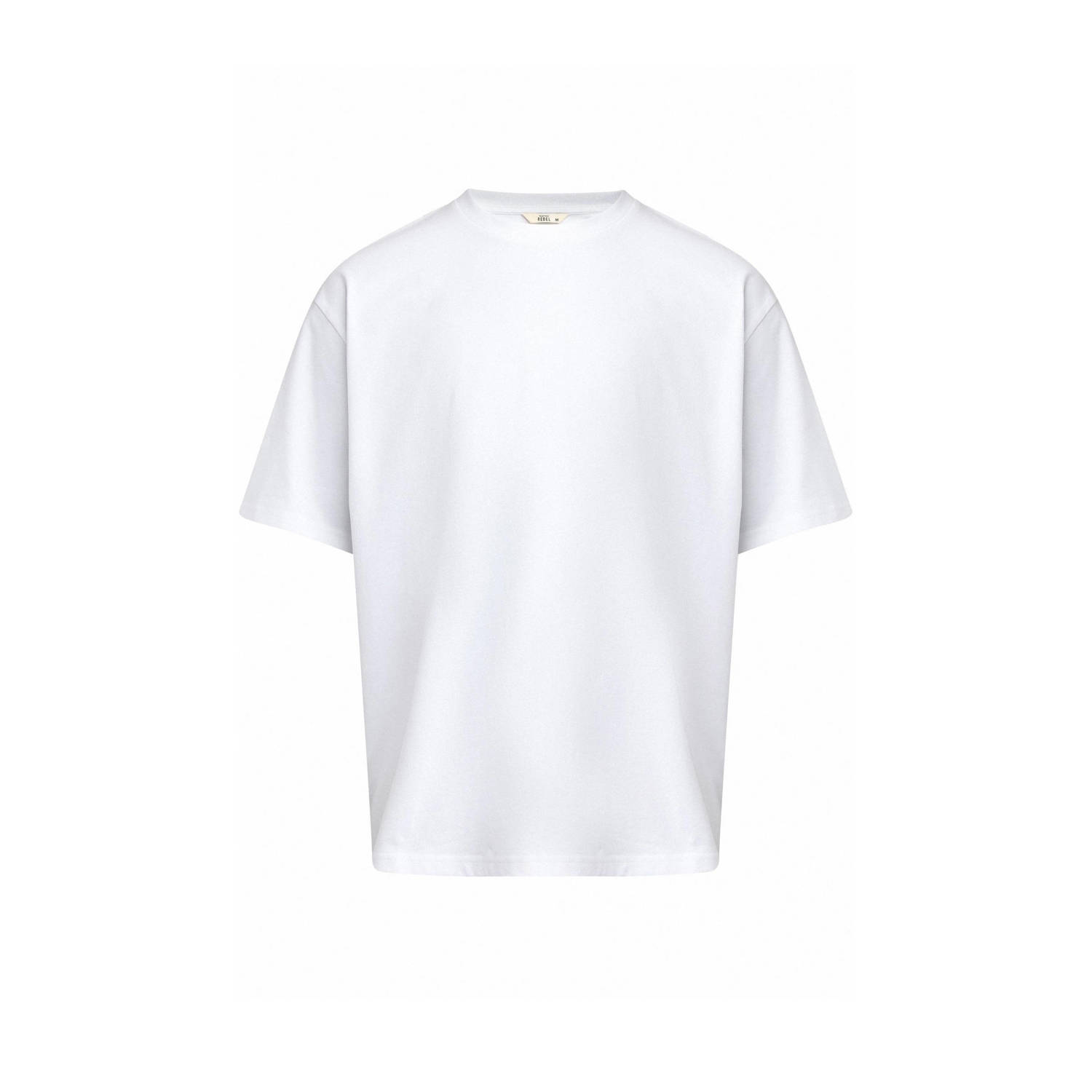 Redefined Rebel RRRoberto T-shirt wit
