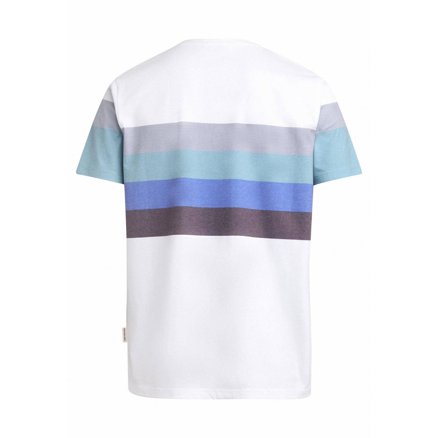 Redefined Rebel gestreept T-shirt RRNoel