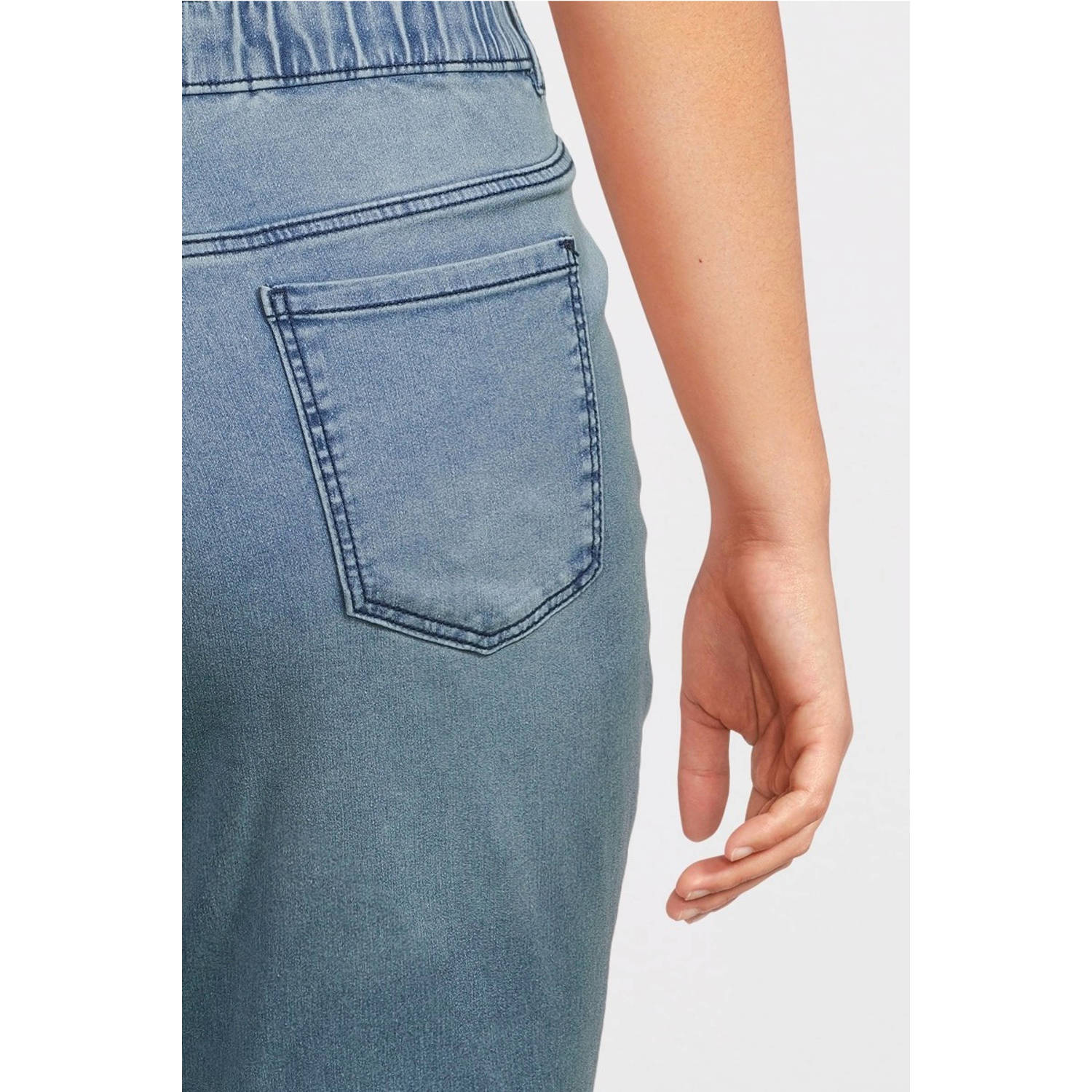 GREAT LOOKS high rise jegging lichtblauw