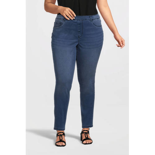 GREAT LOOKS High rise jegging blauw afbeelding