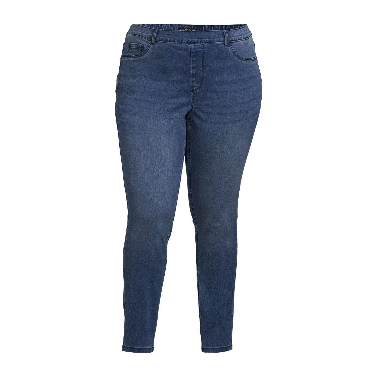 GREAT LOOKS High rise jegging blauw