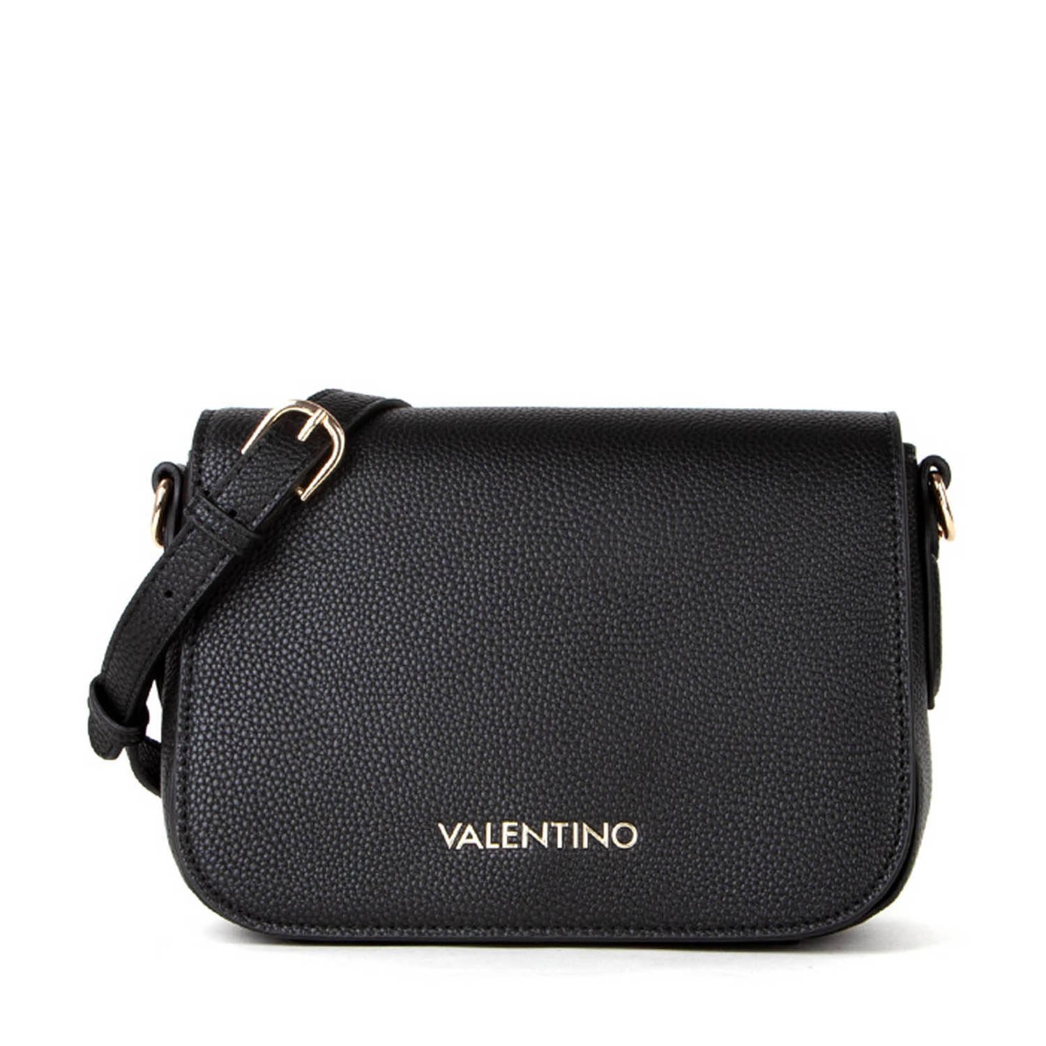 Valentino by Mario Valentino Zwarte Flap Tas voor Stijlvolle Vrouwen Black Dames