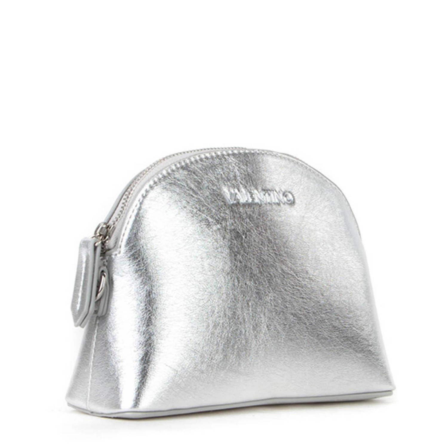 Valentino Bags metallic crossbody tas Mayfair zilverkleurig