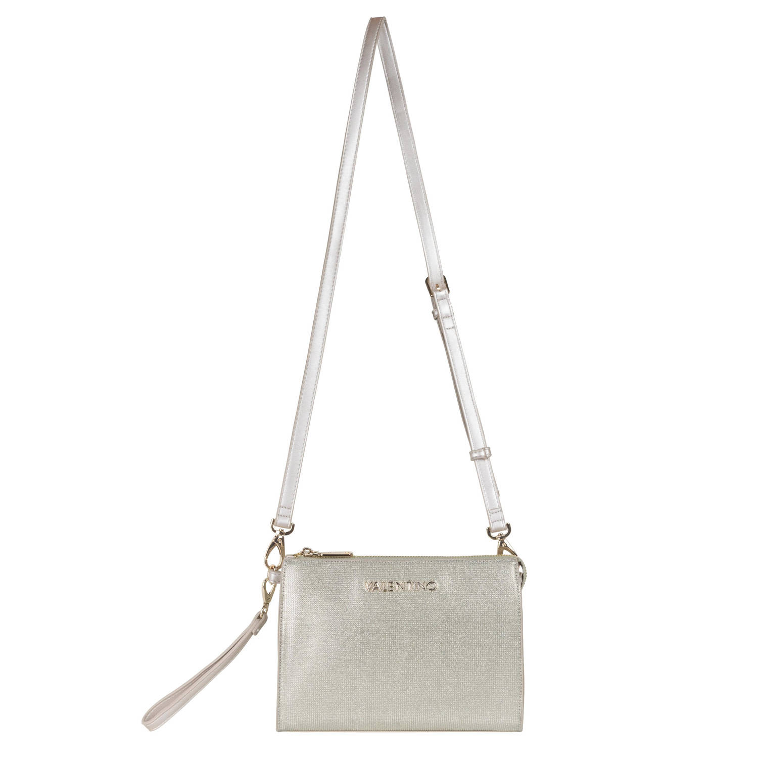 Valentino by Mario Valentino Gouden Chiaia Pochette Schoudertas Yellow Dames