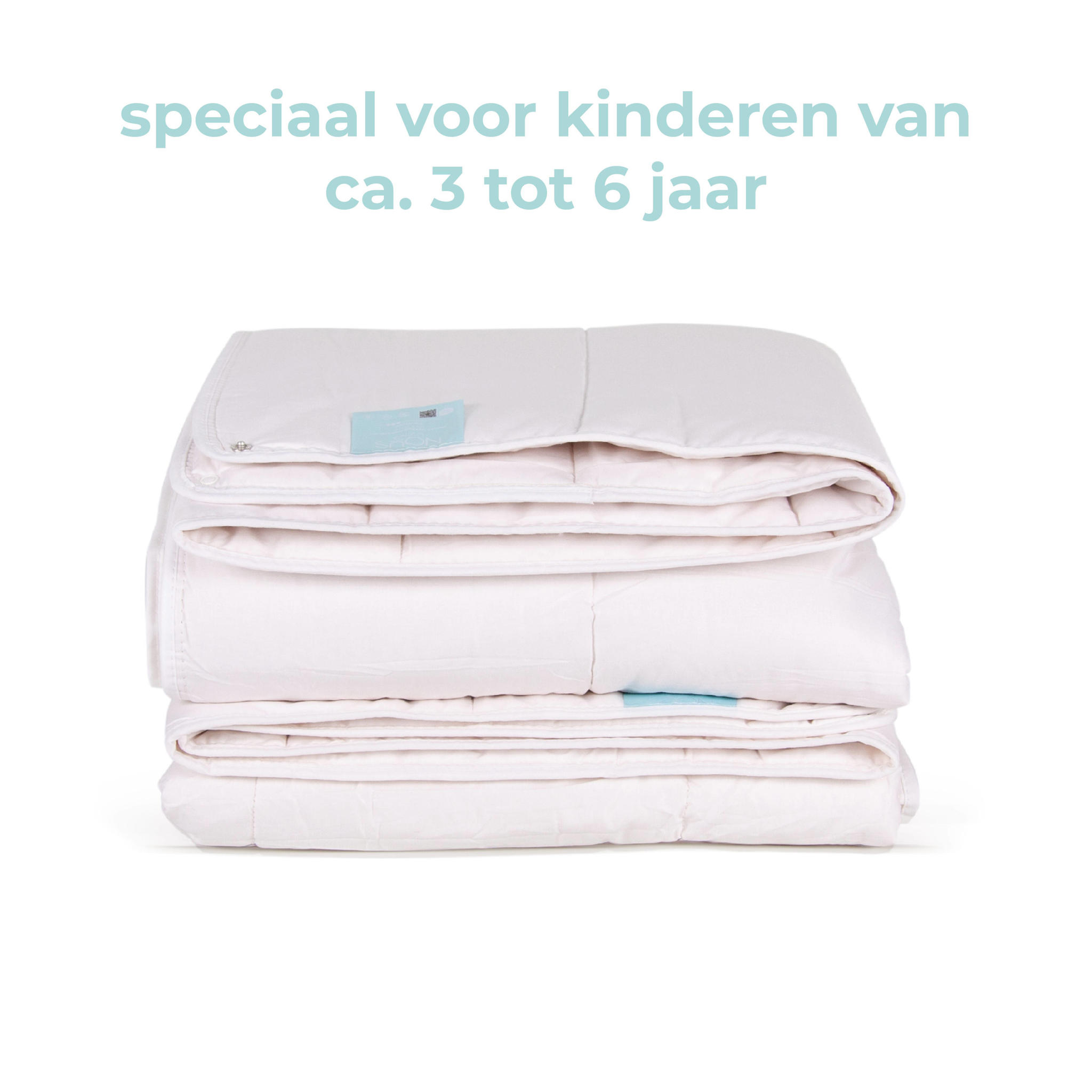 NOUS Kids katoenen 4-seizoenen dekbedden dekbed peuter - Afbeelding 3