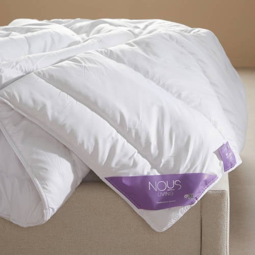 NOUS Living enkeldekbed synthetisch anti-allergisch - Wit