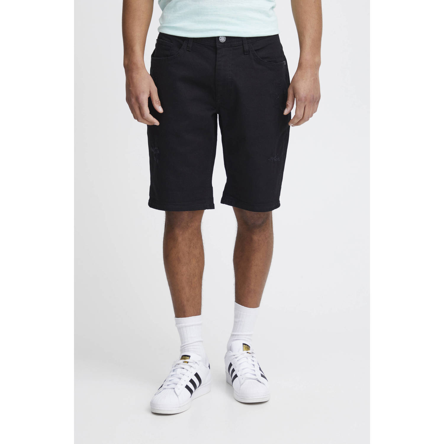 Blend slim fit denim short