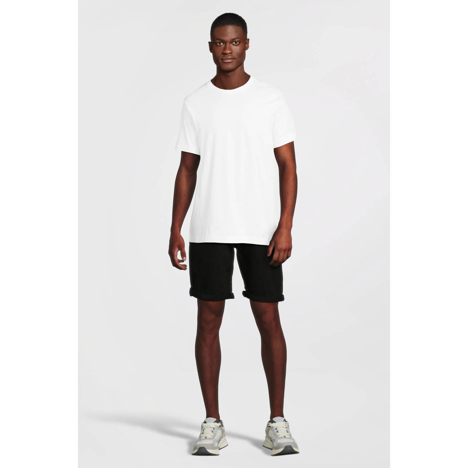 Blend slim fit denim short