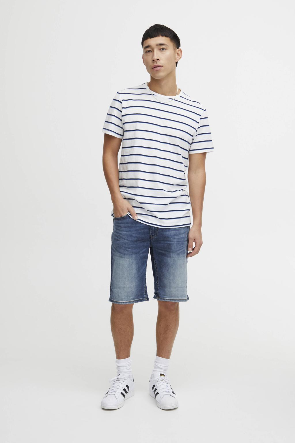 Blend regular fit short BHTWISTER denim middle blue