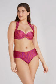 thumbnail: ten Cate Beach TC WOW voorgevormde beugel bikinitop paars/rood