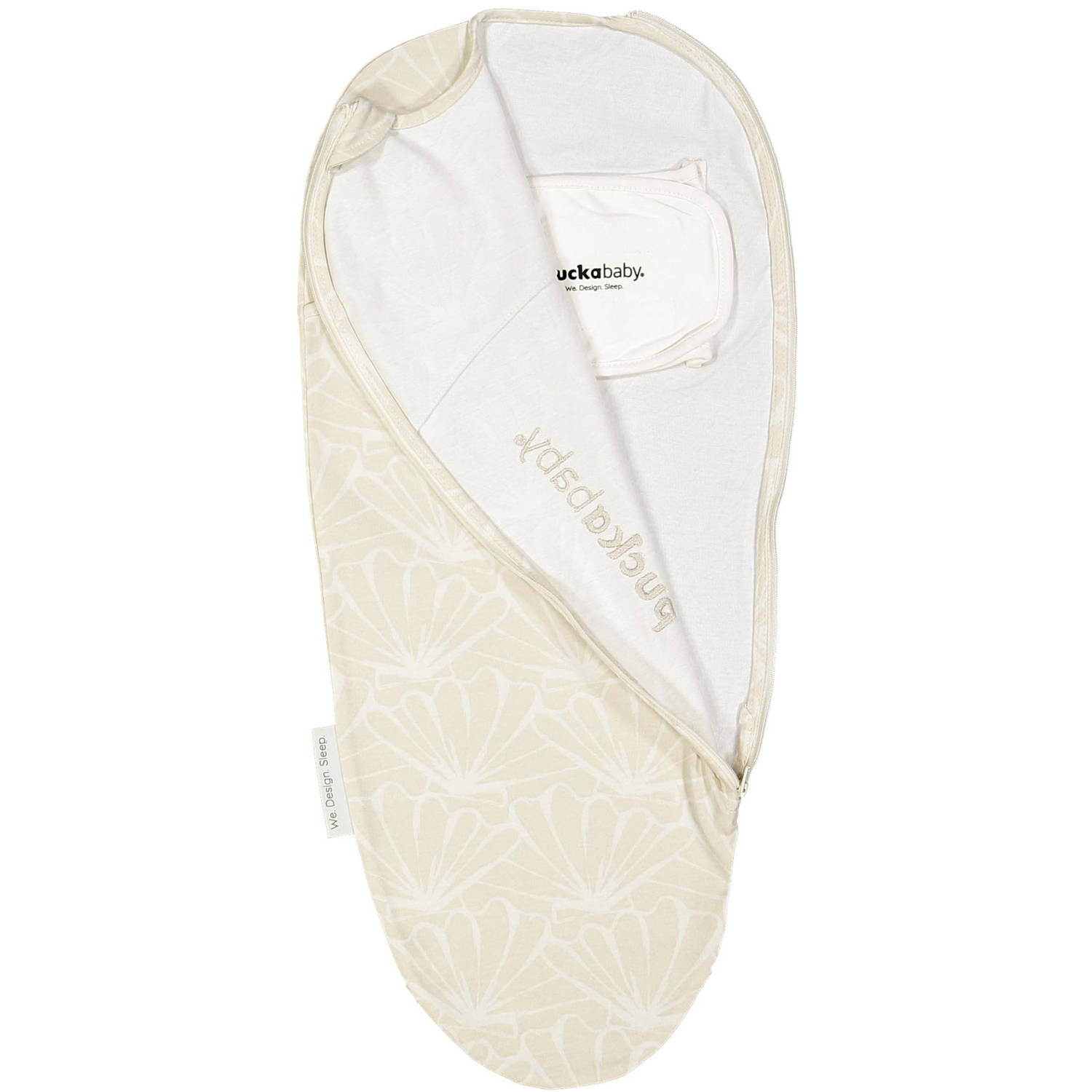 Puckababy The Original Piep inbakerslaapzak 0-3 mnd Cotton Seashell Sand