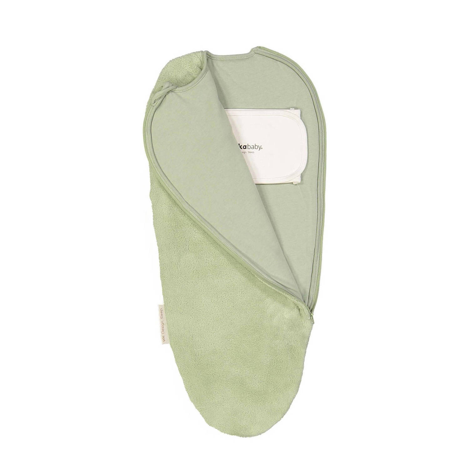 Puckababy The Original Piep inbakerslaapzak 0-3 mnd Teddy Olive