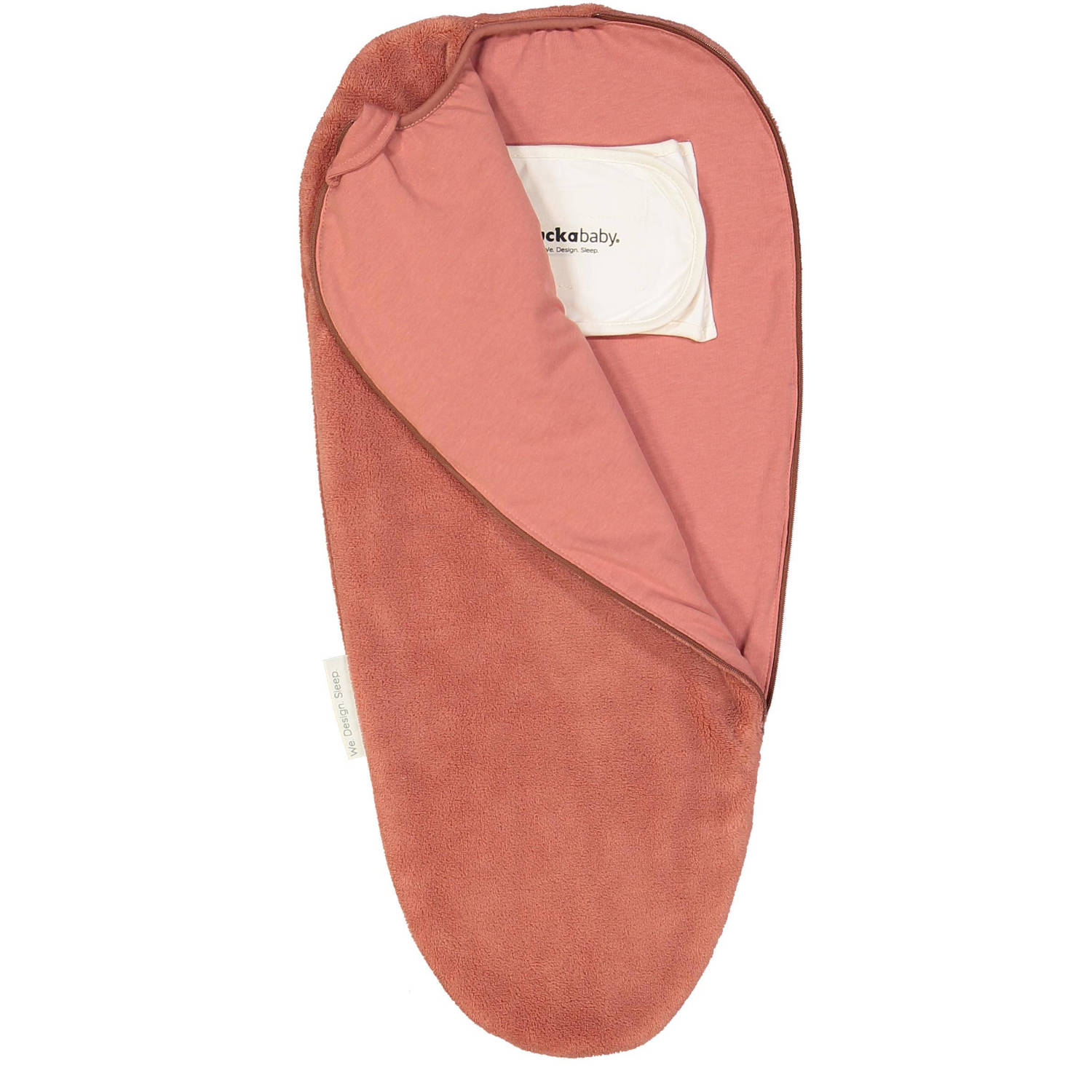 Puckababy The Original Piep inbakerslaapzak 0-3 mnd Teddy Earth