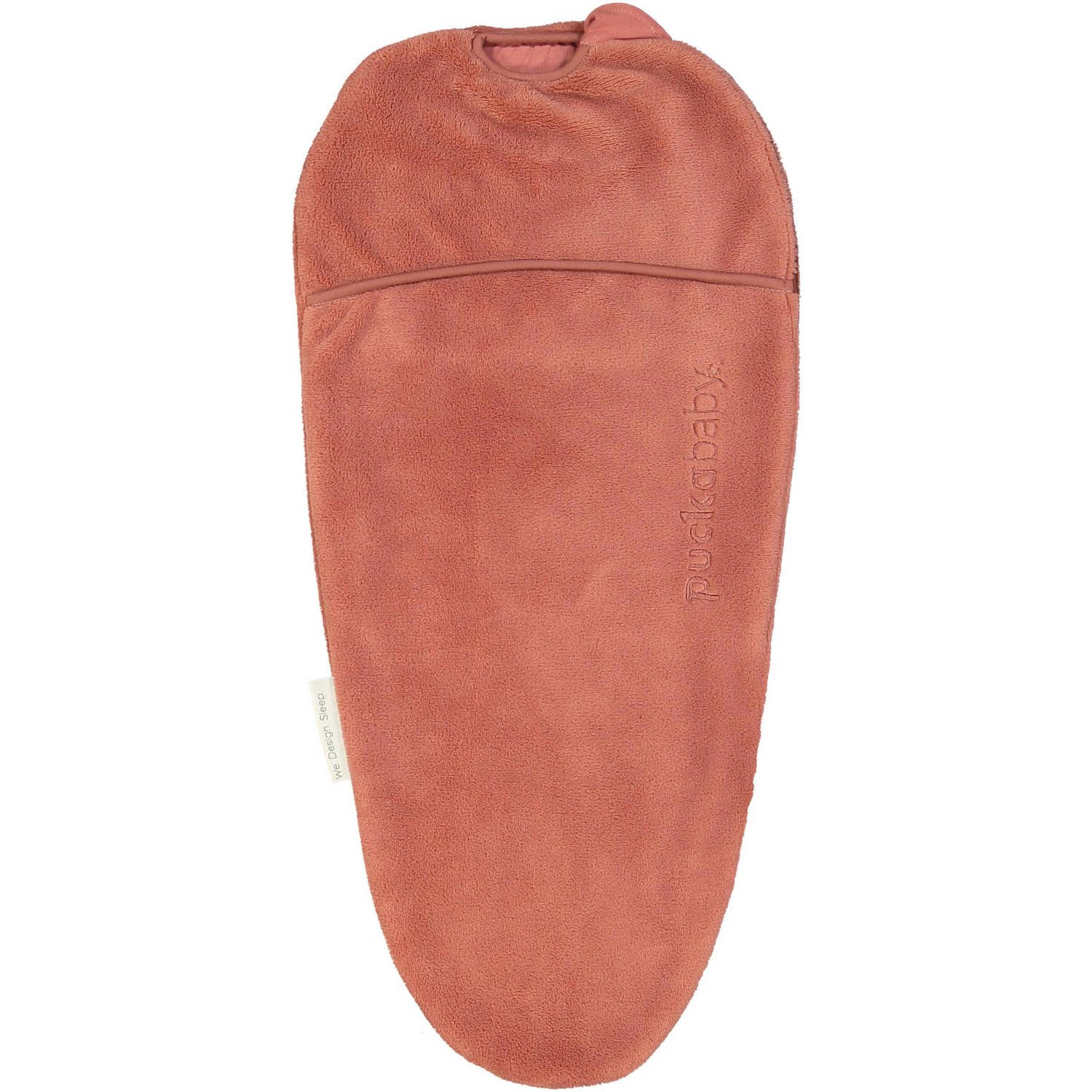 Puckababy The Original Piep inbakerslaapzak 0-3 mnd Teddy Earth Inbakerdoek Oranje