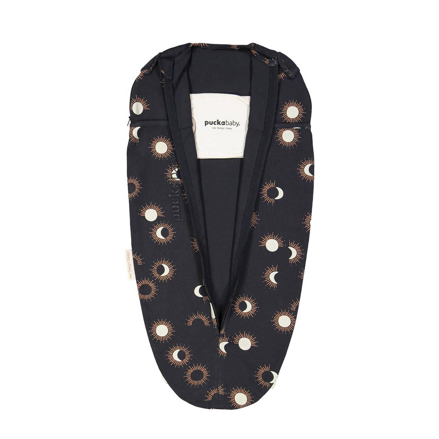 Puckababy The Original inbakerslaapzak 3-6 mnd Cotton Eclipse Night