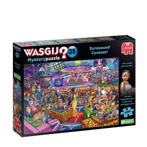 Wehkamp Wasgij Mystery 25 Eurosound contest! legpuzzel 1000 stukjes aanbieding