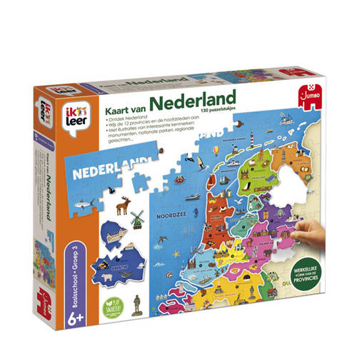 Jumbo Ik leer Kaart van Nederland afbeelding