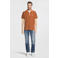 LERROS regular fit polo met logo oranje