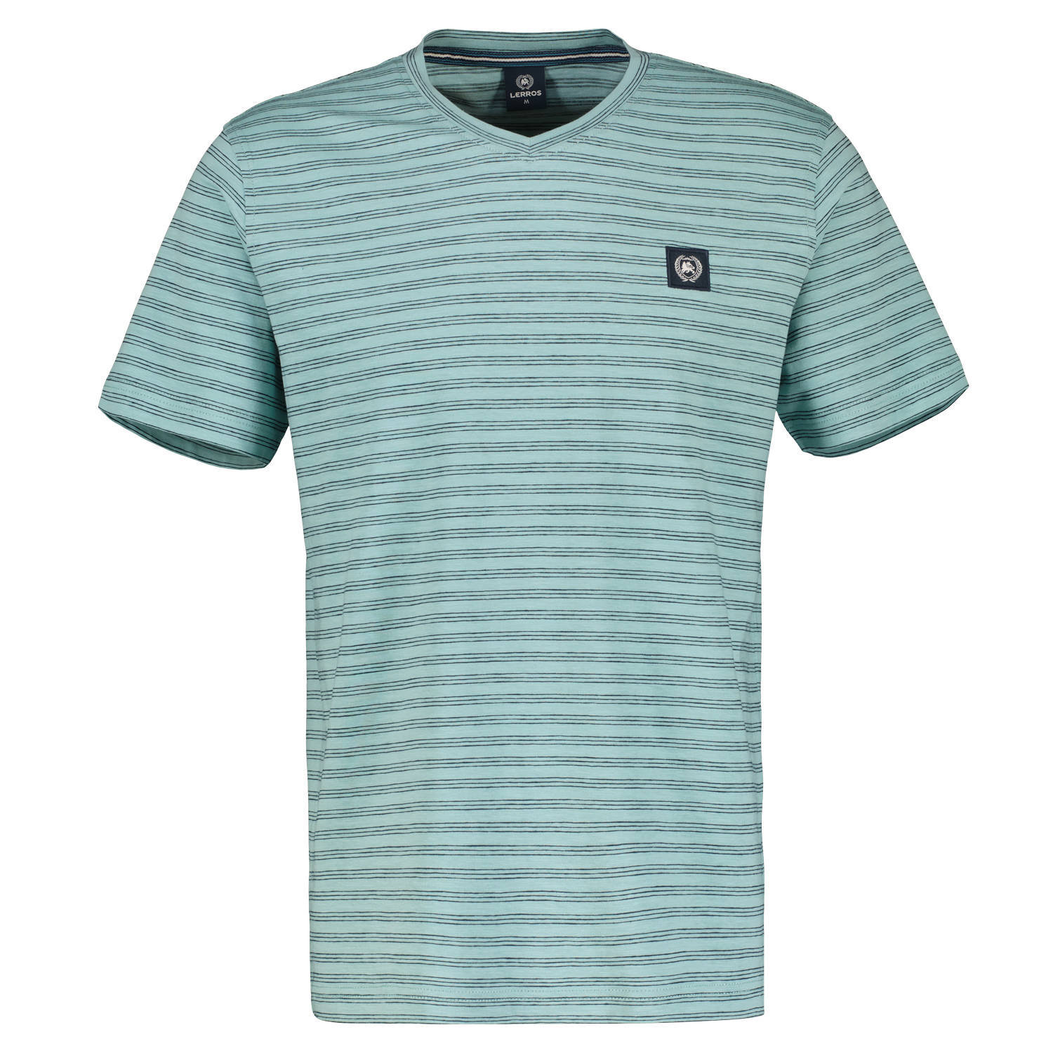 LERROS gestreept regular fit T-shirt blauw