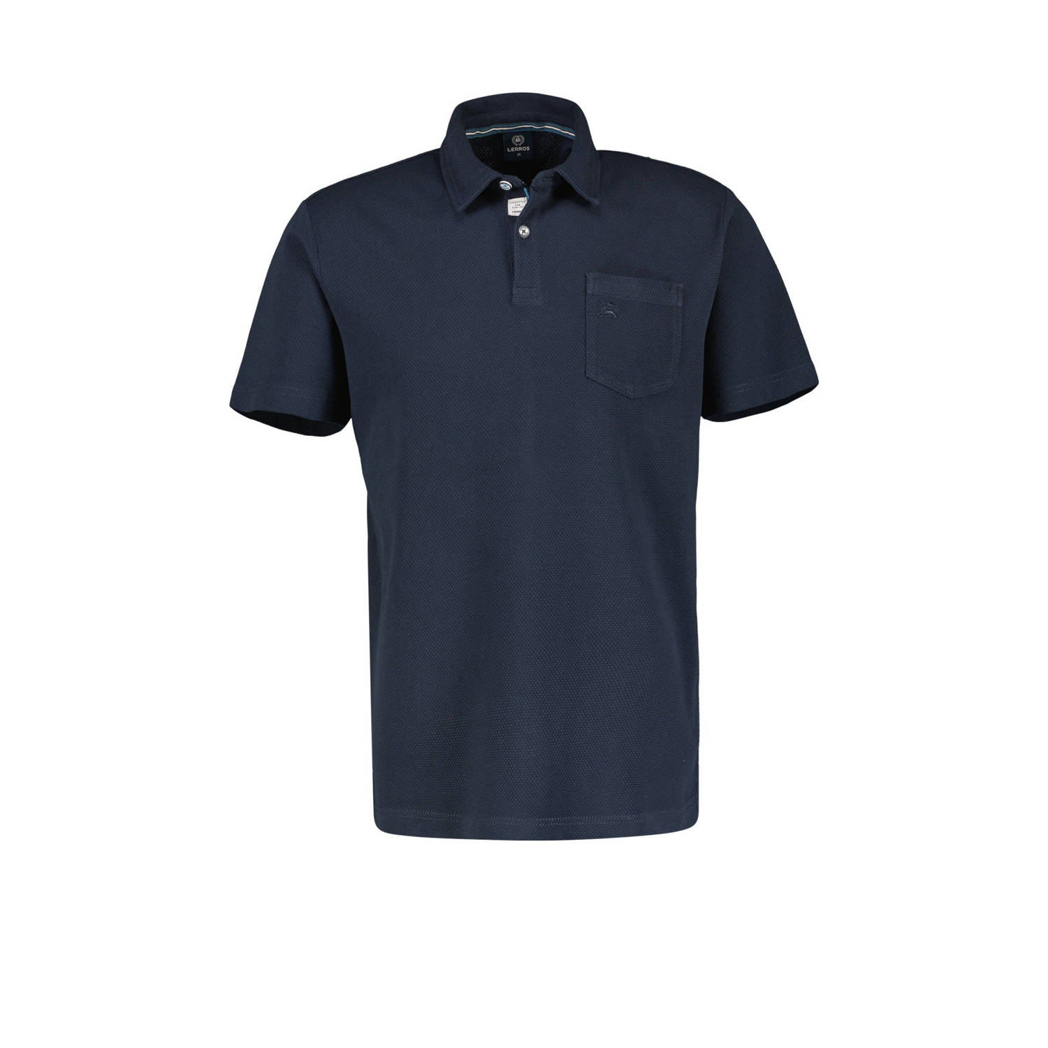 LERROS regular fit polo met logo classic navy