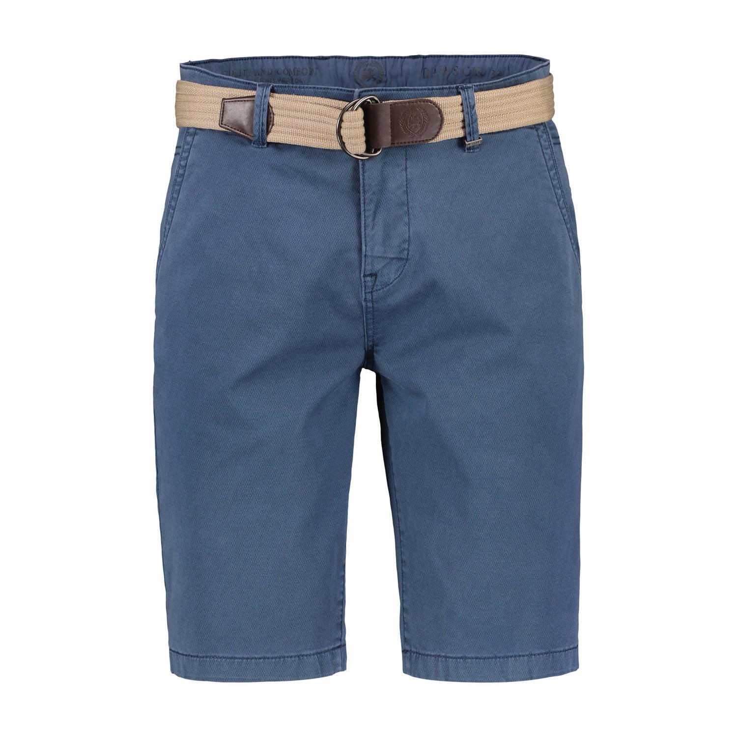 LERROS slim fit short blauw