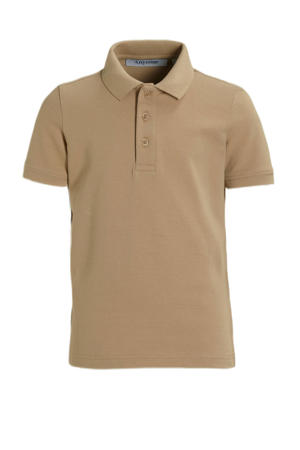 piqué polo beige