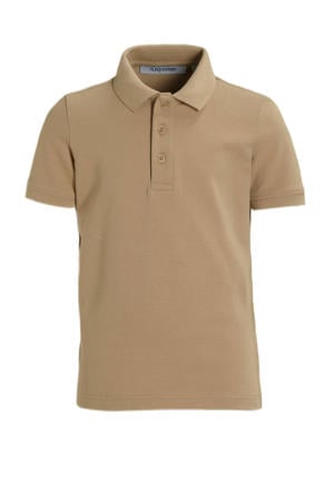 piqué polo beige