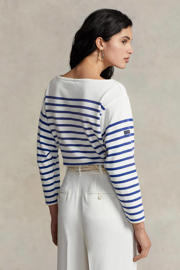 thumbnail: POLO Ralph Lauren gestreepte top wit/blauw