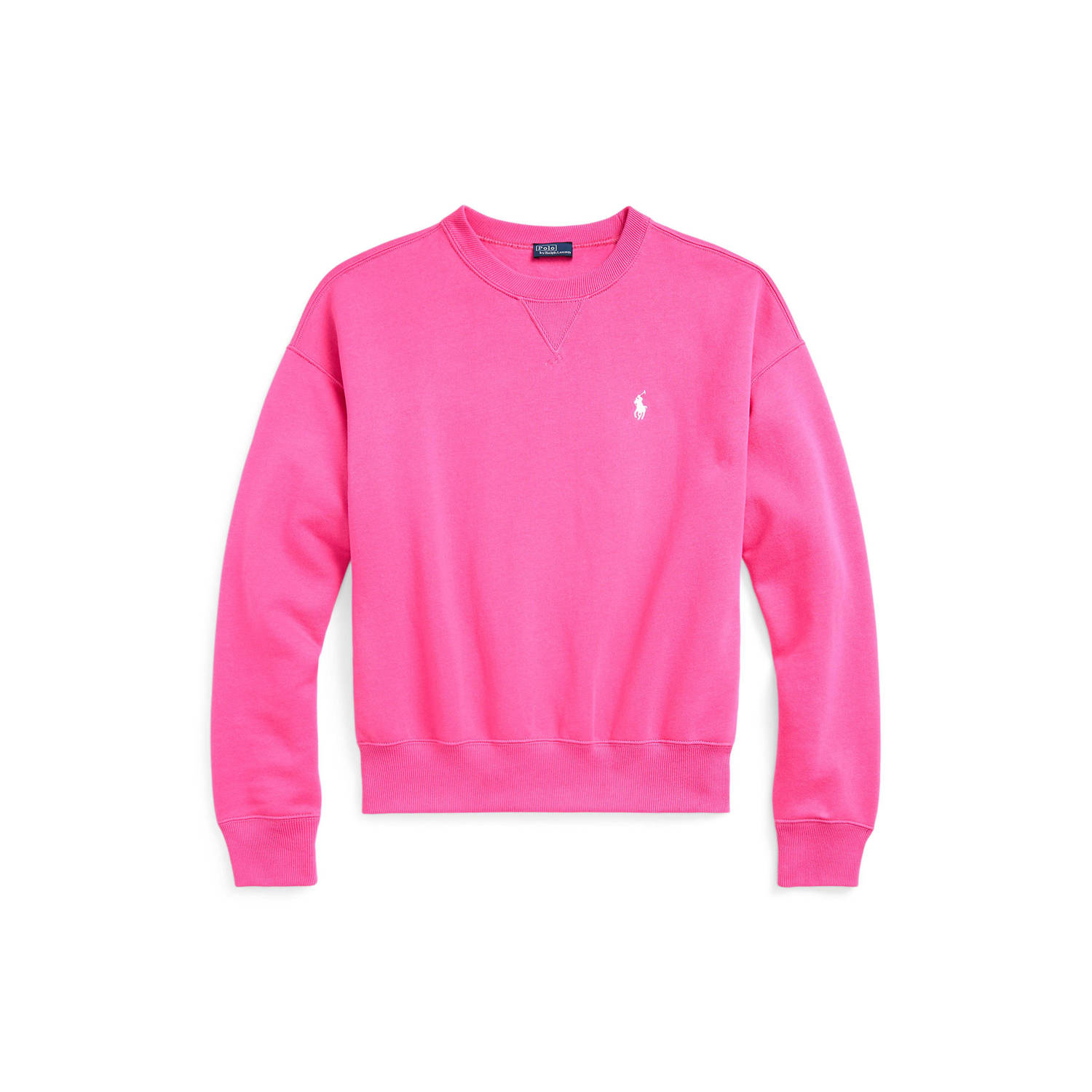 Polo Ralph Lauren Sweatshirt met logostitching model 'BUBBLE'
