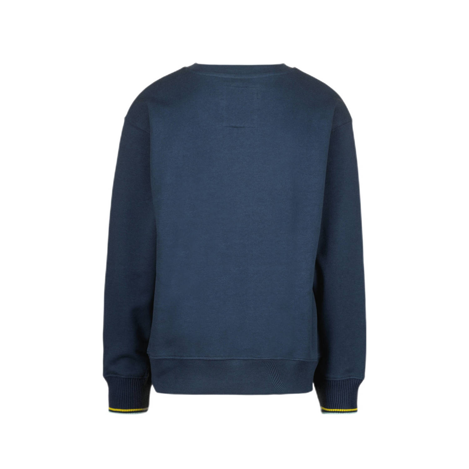 Vingino sweater Nave met logo donkerblauw groen