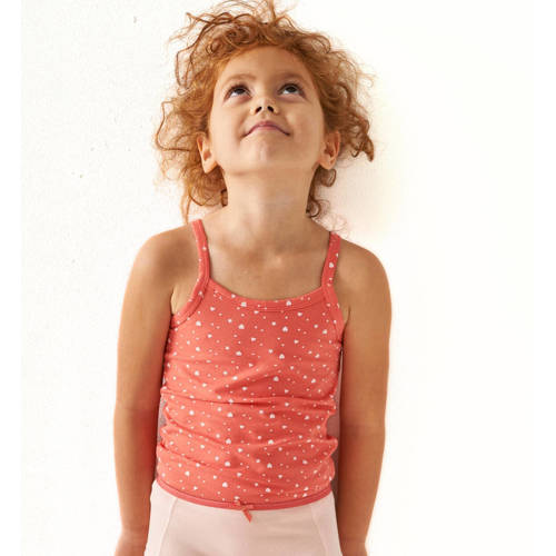 Little Label singlet- set van 3 koraal/roze/wit afbeelding