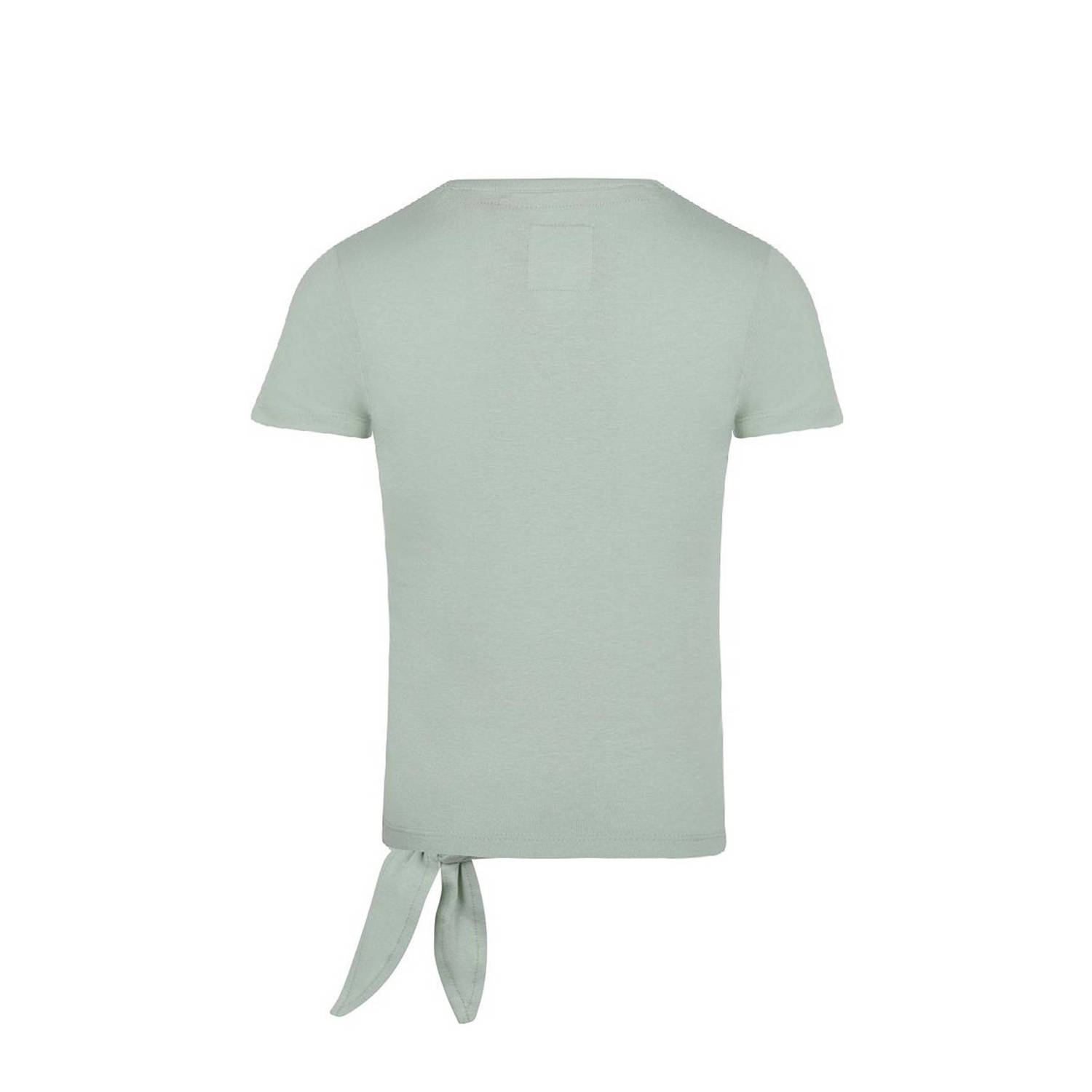 Koko Noko T-shirt met all over print groen