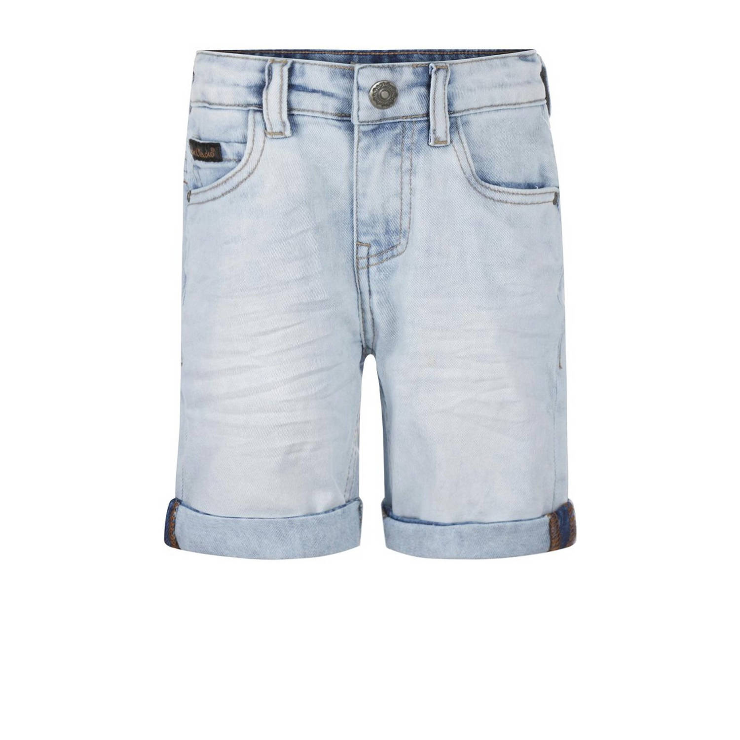 Koko Noko denim short blauw Korte broek Effen 104