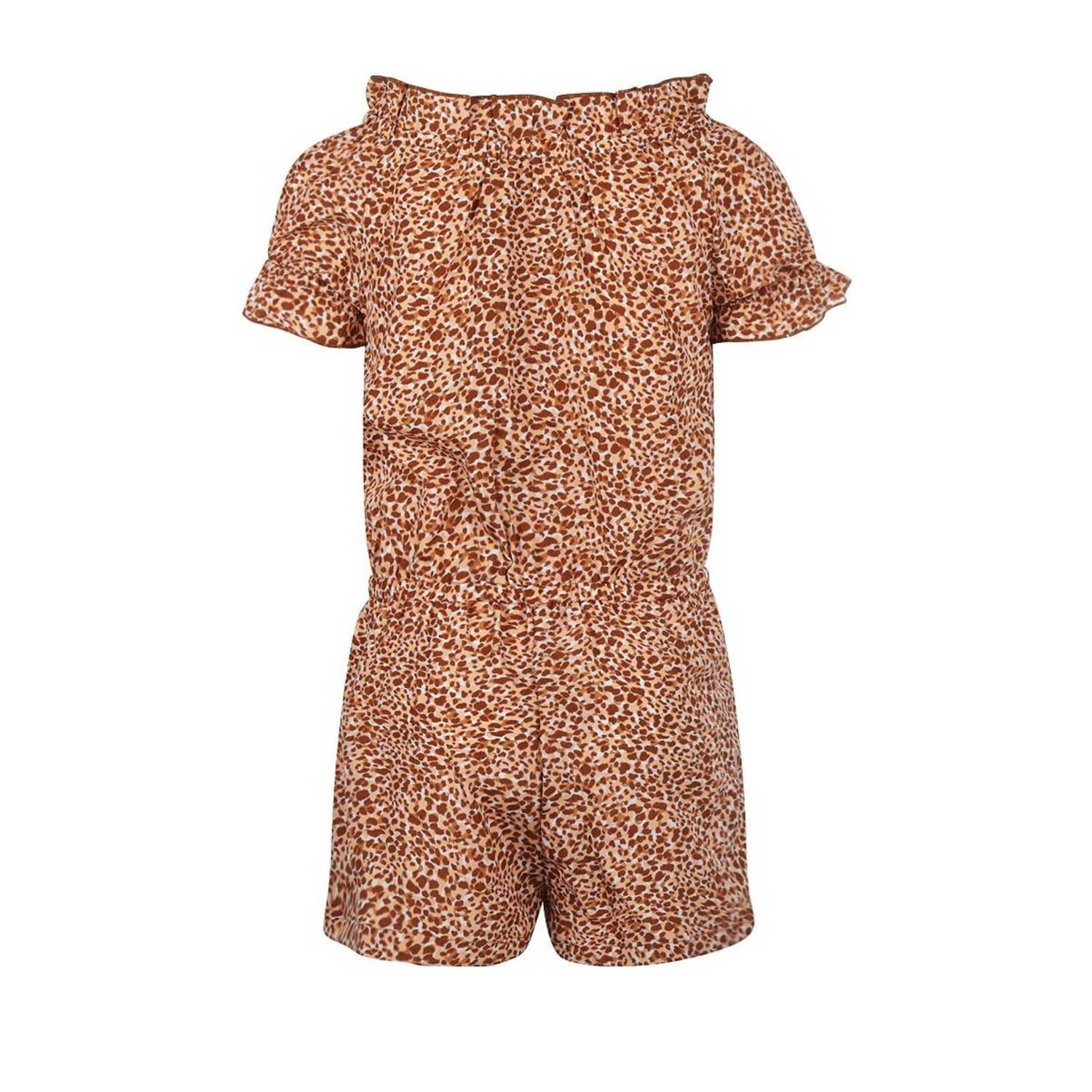 Koko Noko jumpsuit met panterprint multi