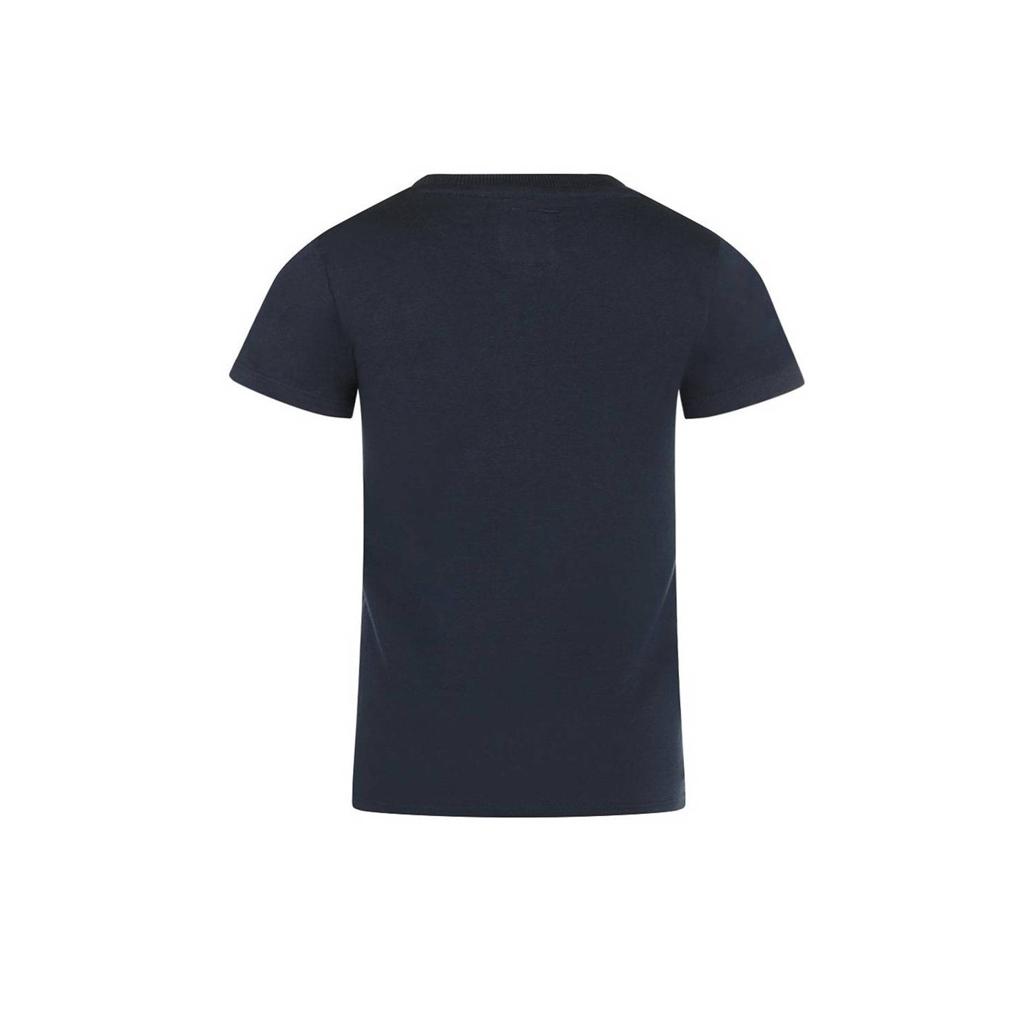 Koko Noko T-shirt met printopdruk blauw