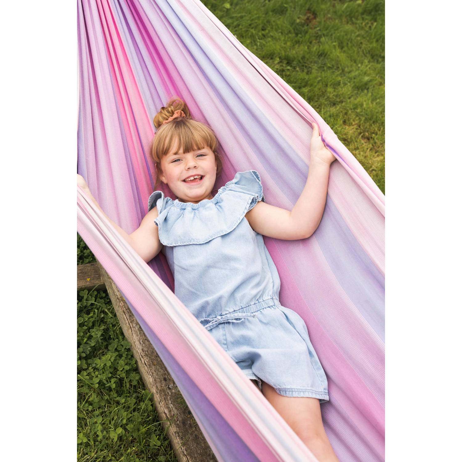 Koko Noko off shoulder playsuit blauw
