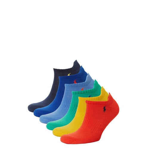 Ralph Lauren sneakersokken - set van 6 multi afbeelding