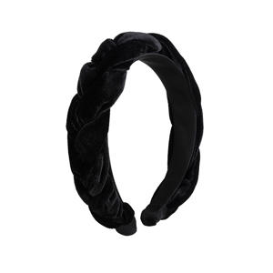 velvet haarband zwart