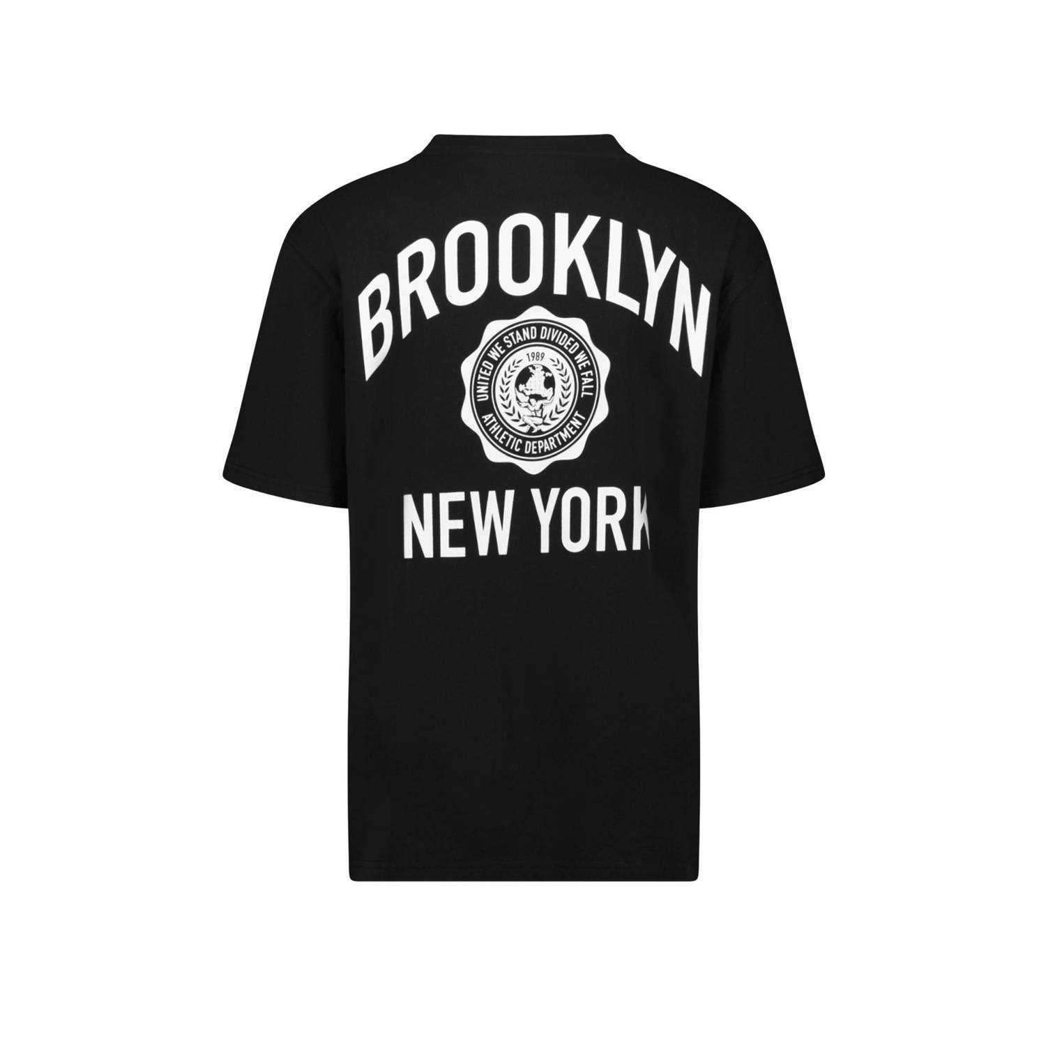 America Today oversized T-shirt Emile met backprint black