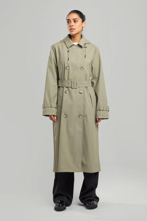 CMTOP Regenjas voor dames, waterdicht, lang, opvouwbaar, windbreaker, softshelljas met capuchon, licht, ademende voering, overgangsjas voor lente, zomer en herfst, Donkerblauw, L
