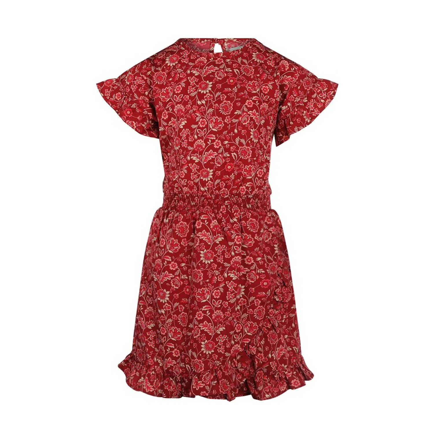No Way Monday jurk met paisleyprint rood Meisjes Polyester Ronde hals Paisley 104