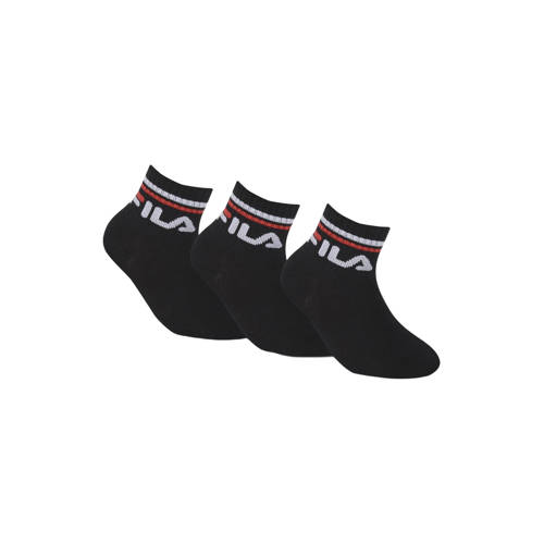 Fila sokken - set van 3 zwart afbeelding